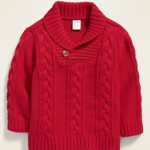 Old Navy Red Baby Sweater